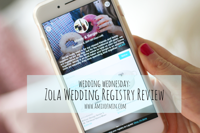 zola wedding registry review