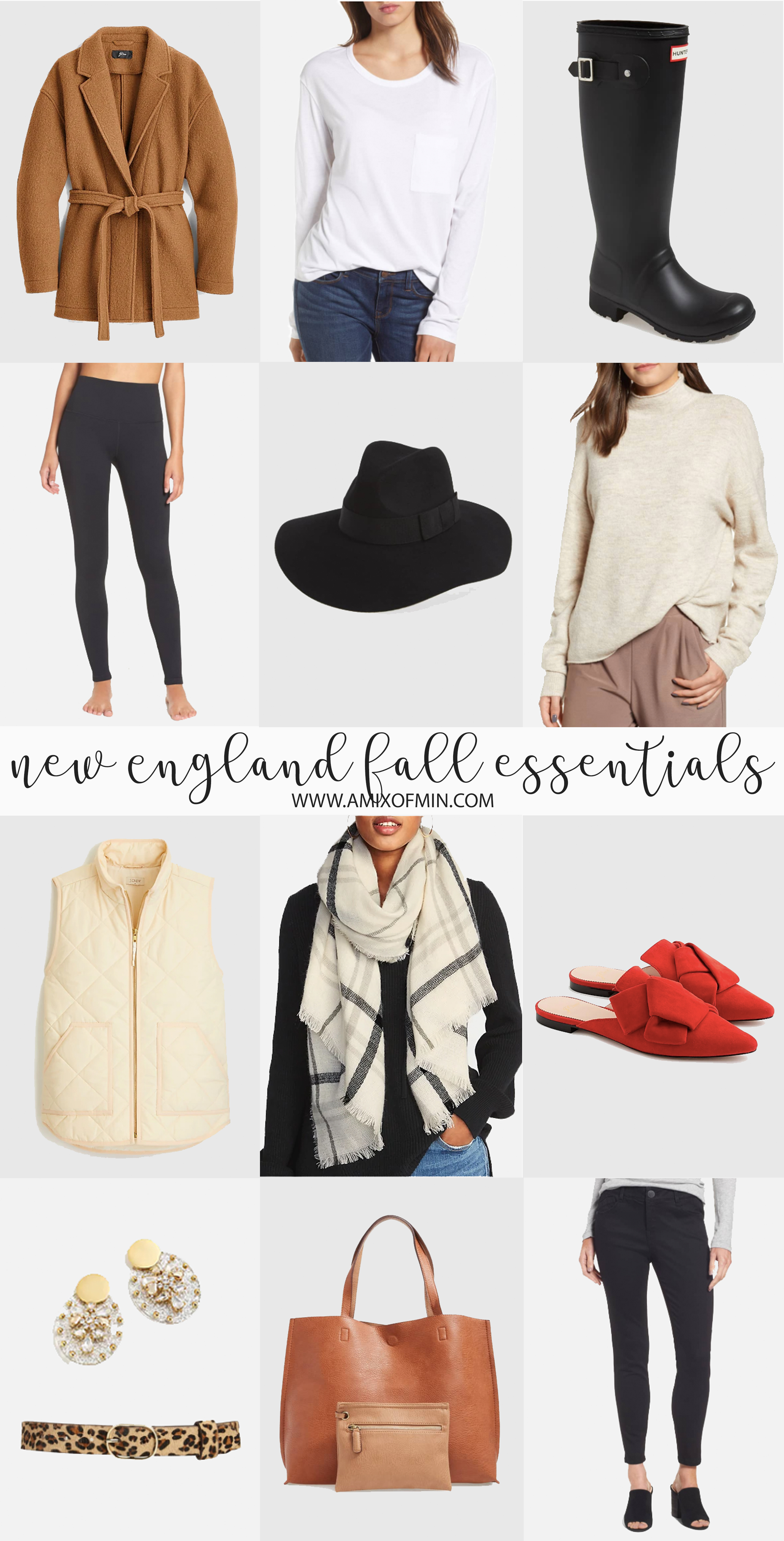 New England Fall Wardrobe Essentials - Servello & Co Interiors