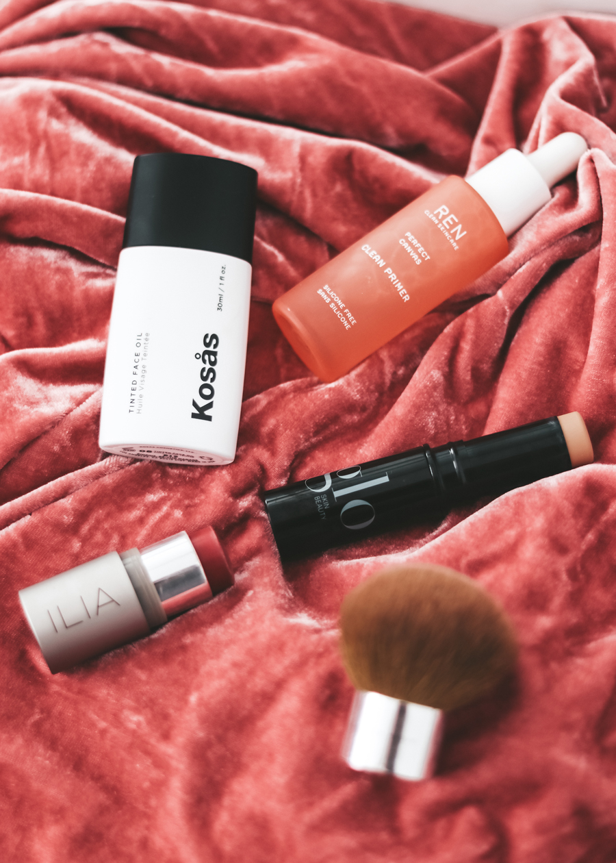 current clean beauty nontoxic makeup routine