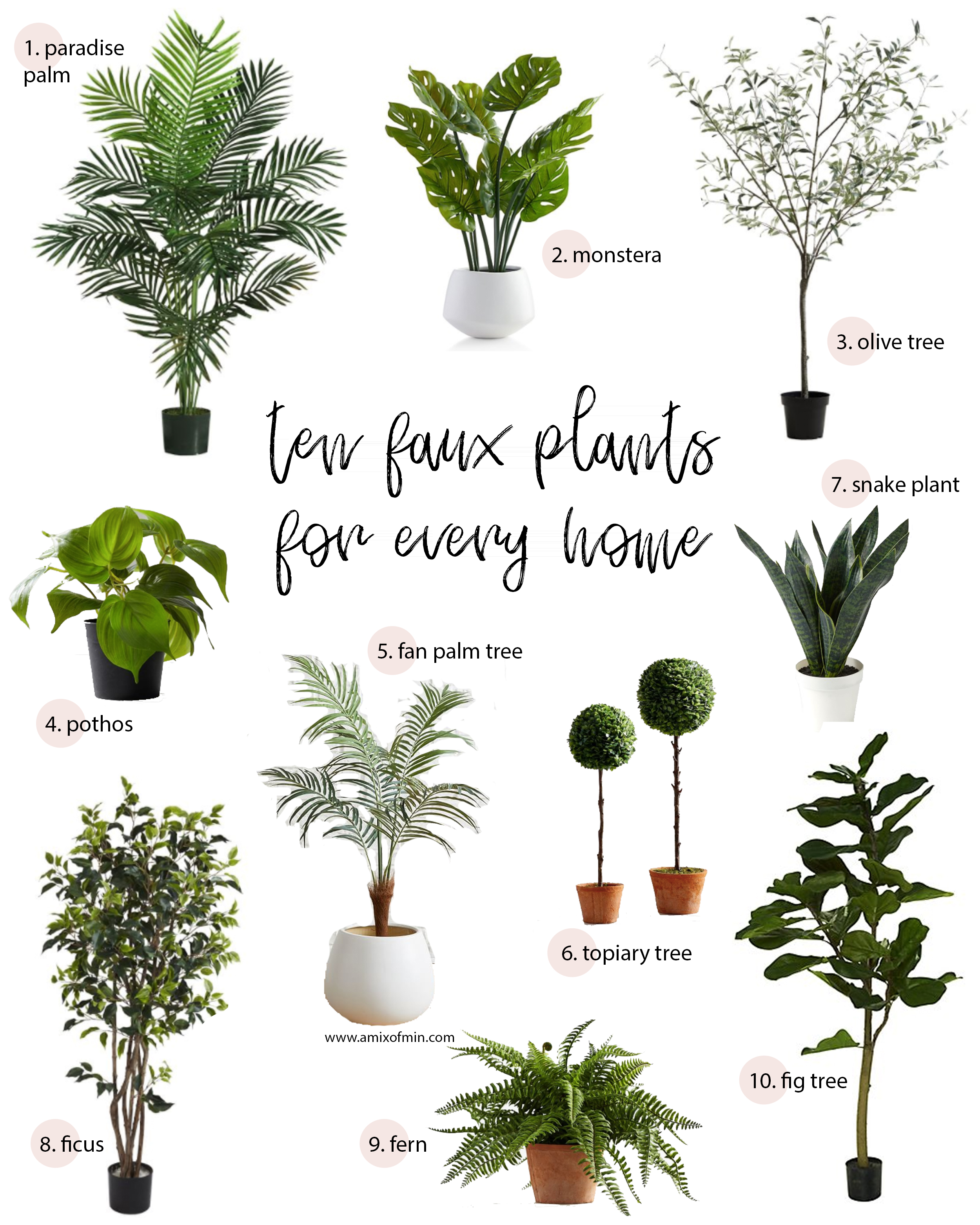 BEST FAUX PLANTS FOR INSIDE HOUSE