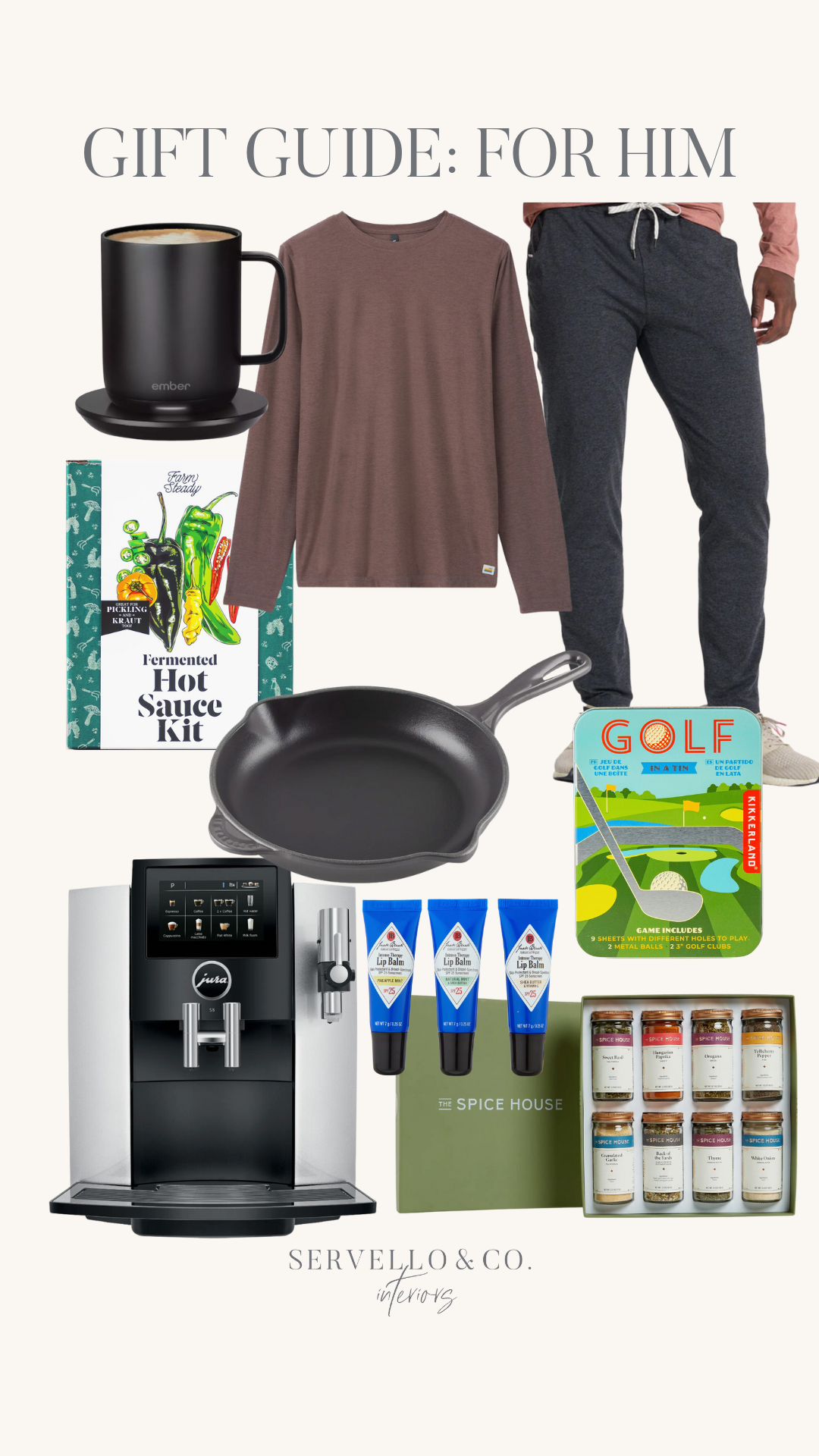 gift guide for her him husband brother dad